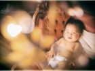 長野駒ケ根可愛い子供写真春ロケ