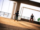 長野駒ケ根可愛い子供写真春ロケ