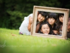 長野駒ケ根可愛い子供写真春ロケ